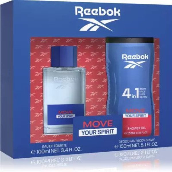 Imagem de Conjunto Reebok Move Your Spirit Masculino EDT 50ml+Gel Banho 250ml