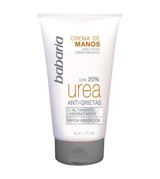 Imagem de Creme de Mãos Babaria Urea  Anti-Gretas 50ml